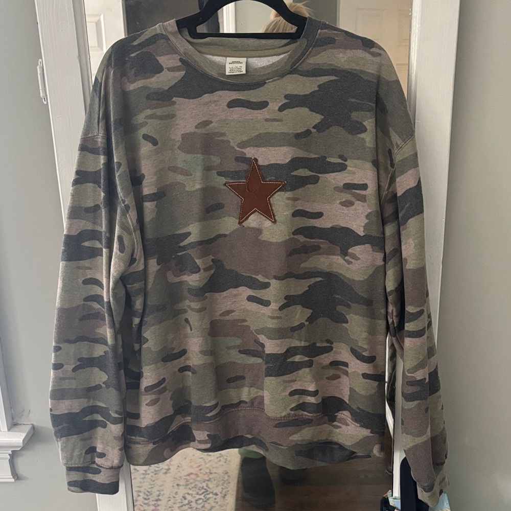 Urban Outfitters Camouflage Crewneck